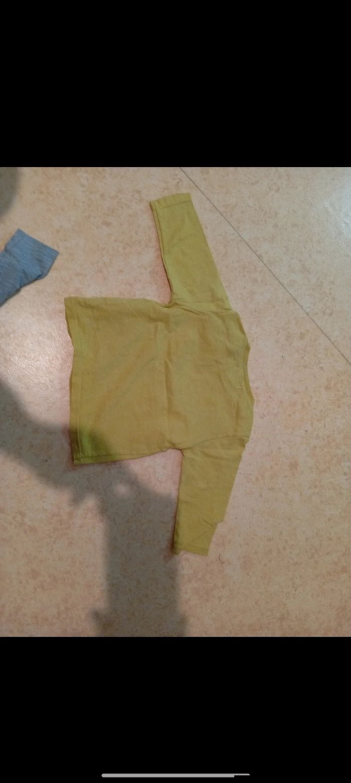 Lot 3 hauche manche longue taille 6 mois - photo numéro 4