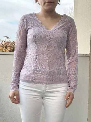 Maillot manche longue parme