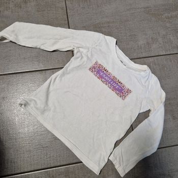 Tee-shirt manche longue gemo 6 ans