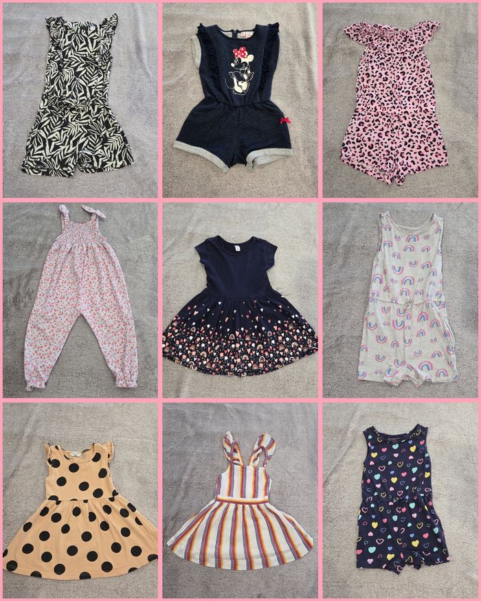 Lot vêtements fille