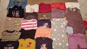 Lot de vêtements  automne hiver fille 4 ans en très bon état