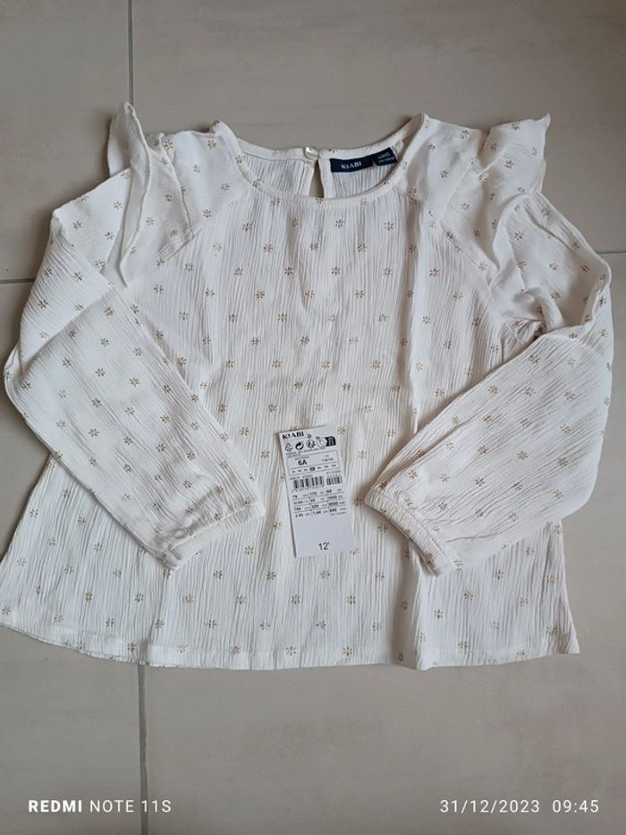 Blouse manches longues