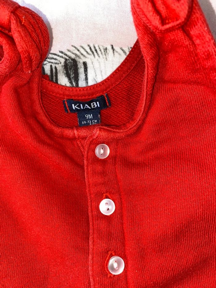 Lot 3 pyjamas, taille 9 mois, marque Kiabi. - photo numéro 9