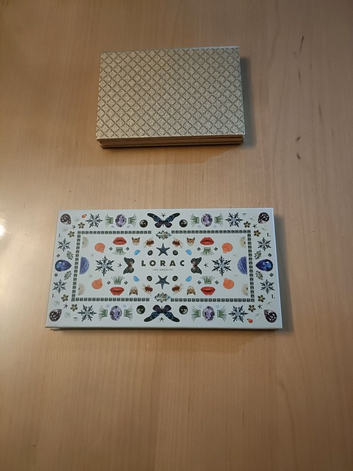 LOT DE DEUX PALETTES LORAC MARQUE AMERICAINE - photo numéro 2