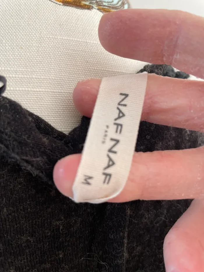 T-shirt manches longues/pull fin en laine Naf Naf TM - photo numéro 5