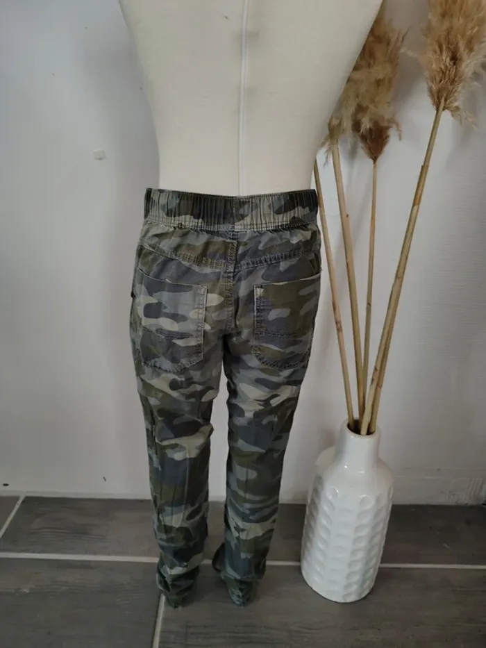 Pantalon militaire garçon 🧑 10 ans - photo numéro 3