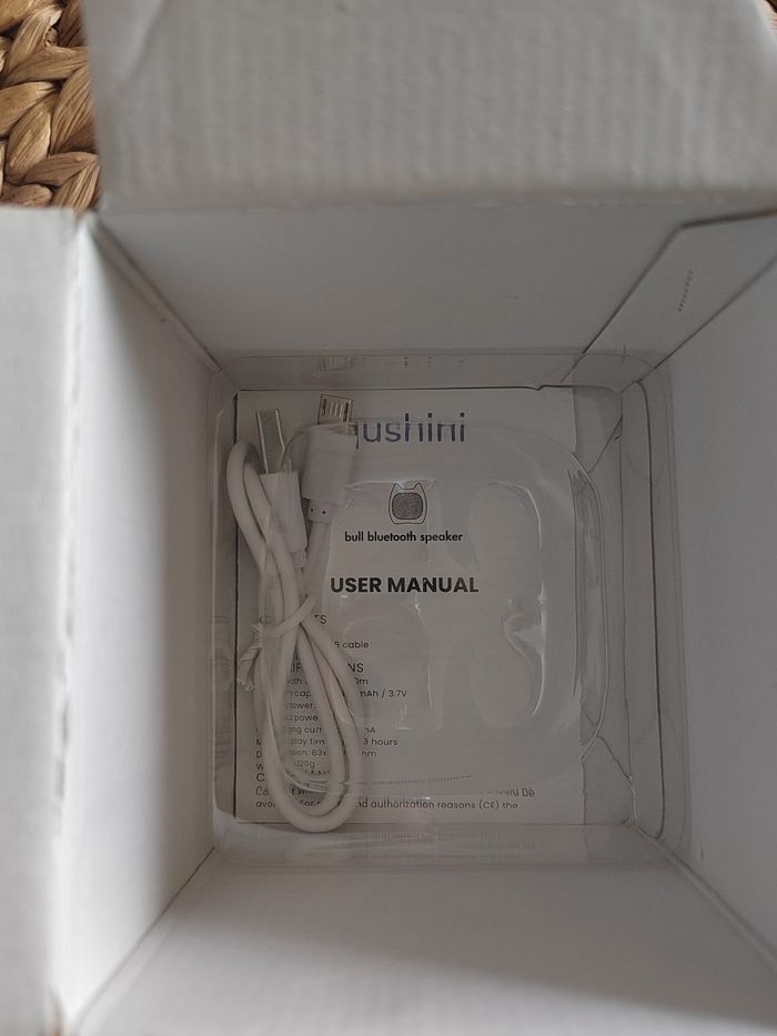 Enceinte Bluetooth Qushini neuve – orange – Neuve - photo numéro 5