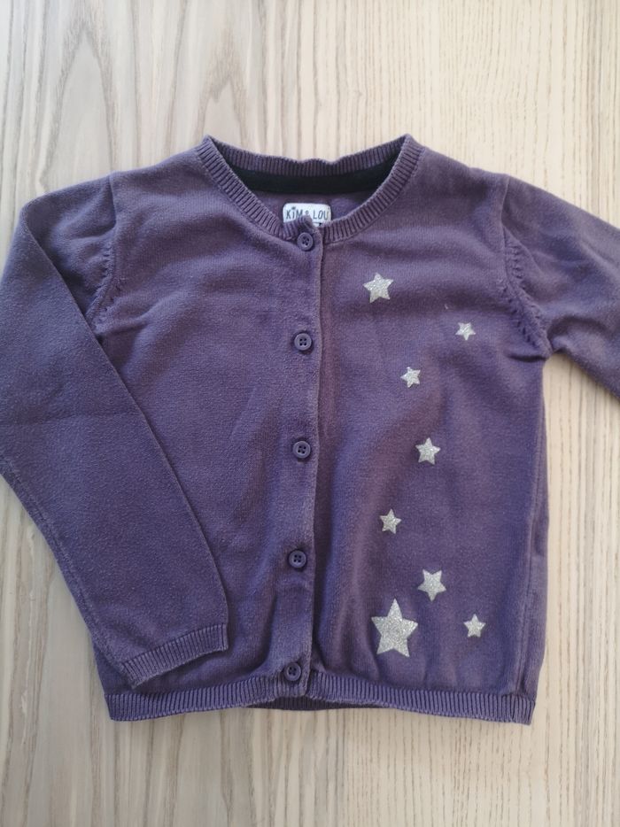 Gilet violet - photo numéro 2