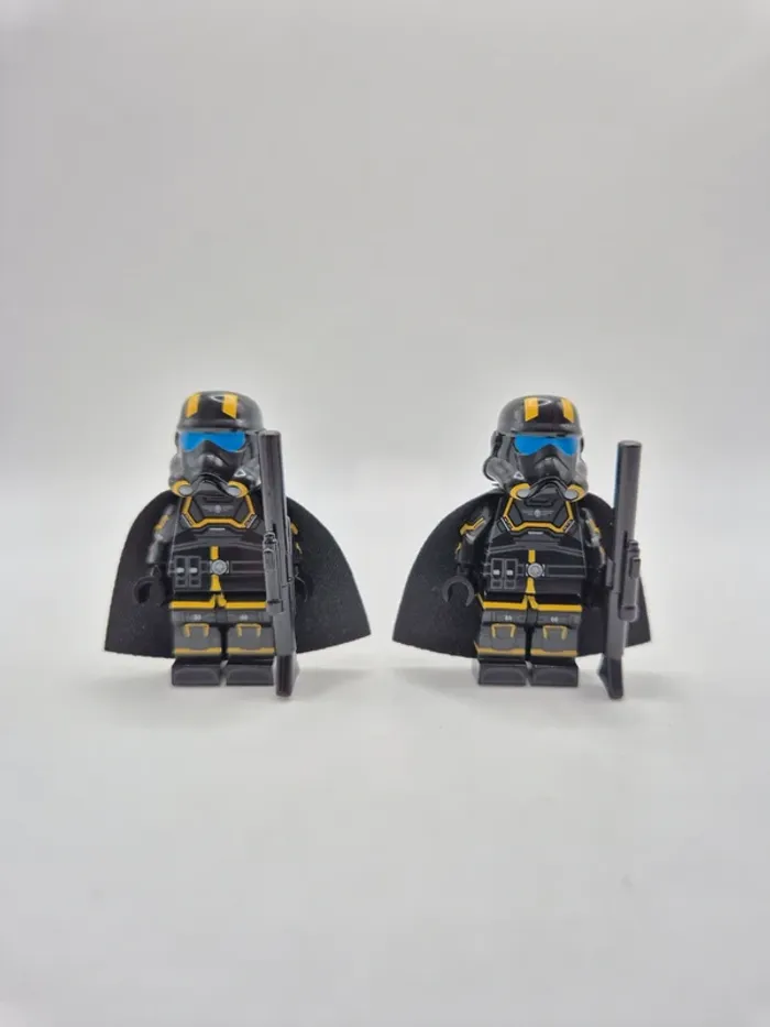 Figurines type lego 2 soldats Helldivers star wars