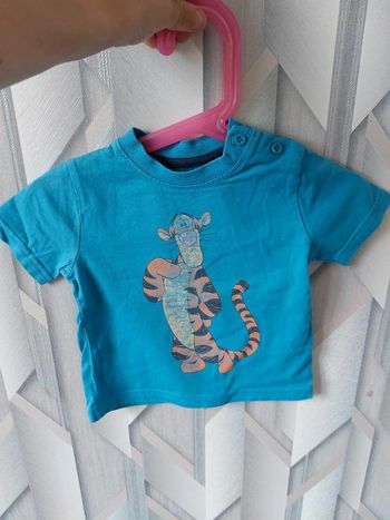 tee shirt bleu tigrou