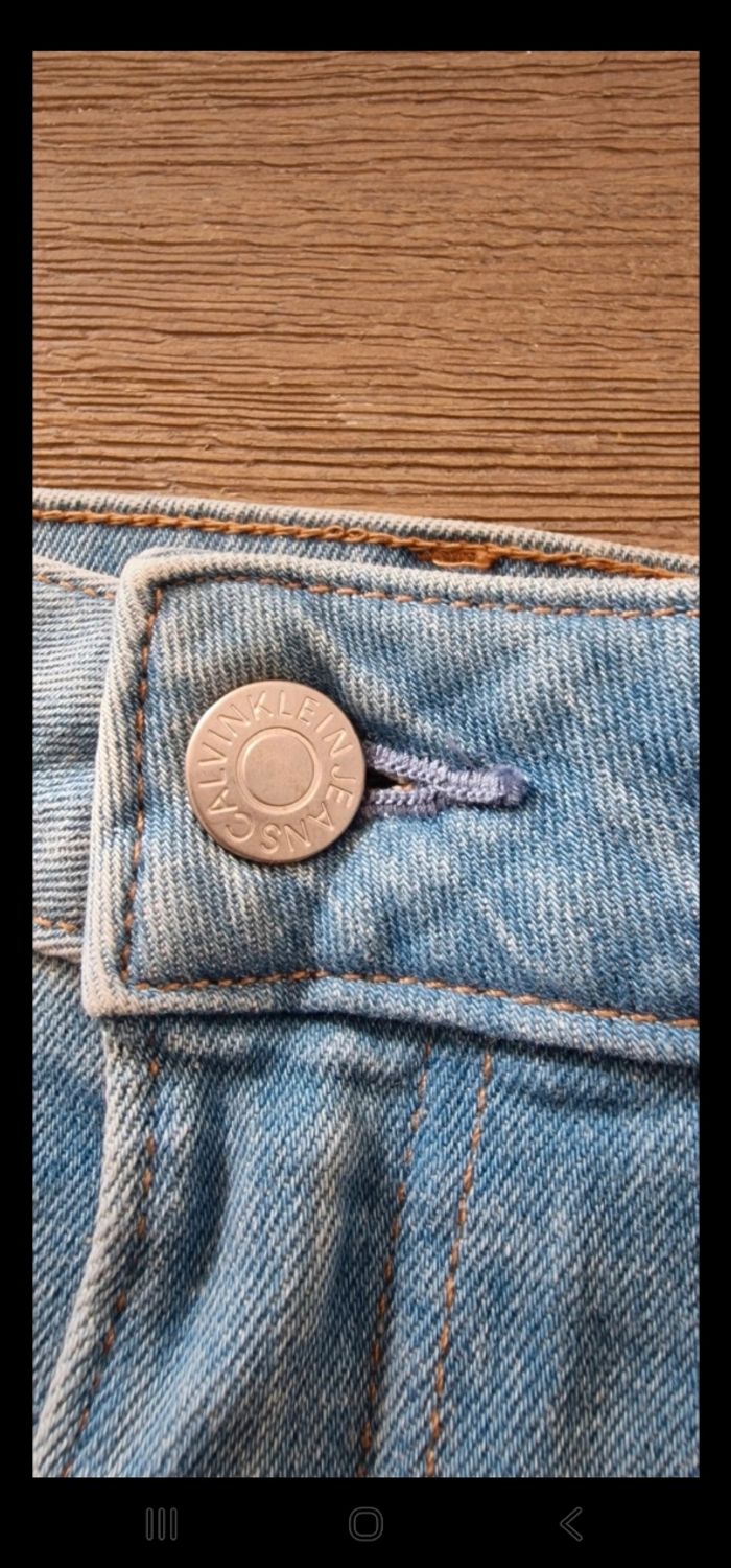 Jupe jean  Calvin Klein - photo numéro 4