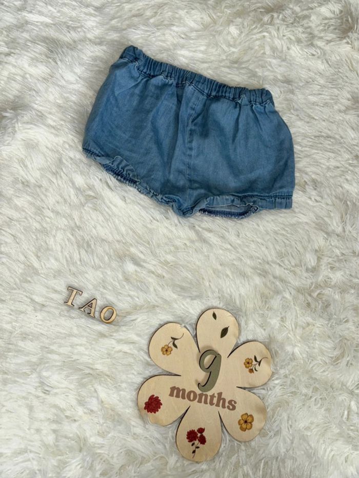 Short bleu ciel - photo numéro 3