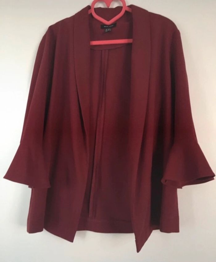 Veste bordeaux