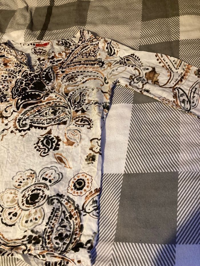 Blouse 3/4 imprimée - photo numéro 3