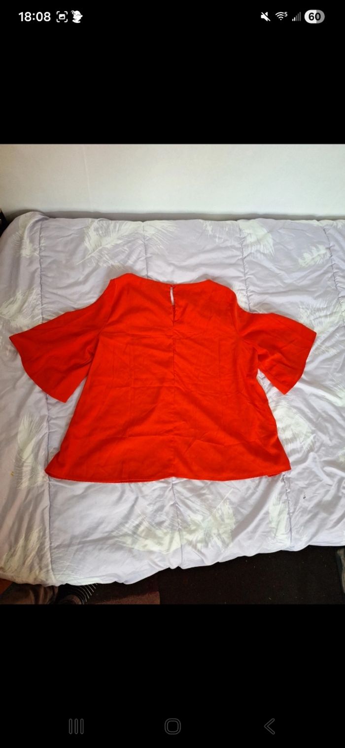 Blouse rouge - photo numéro 4