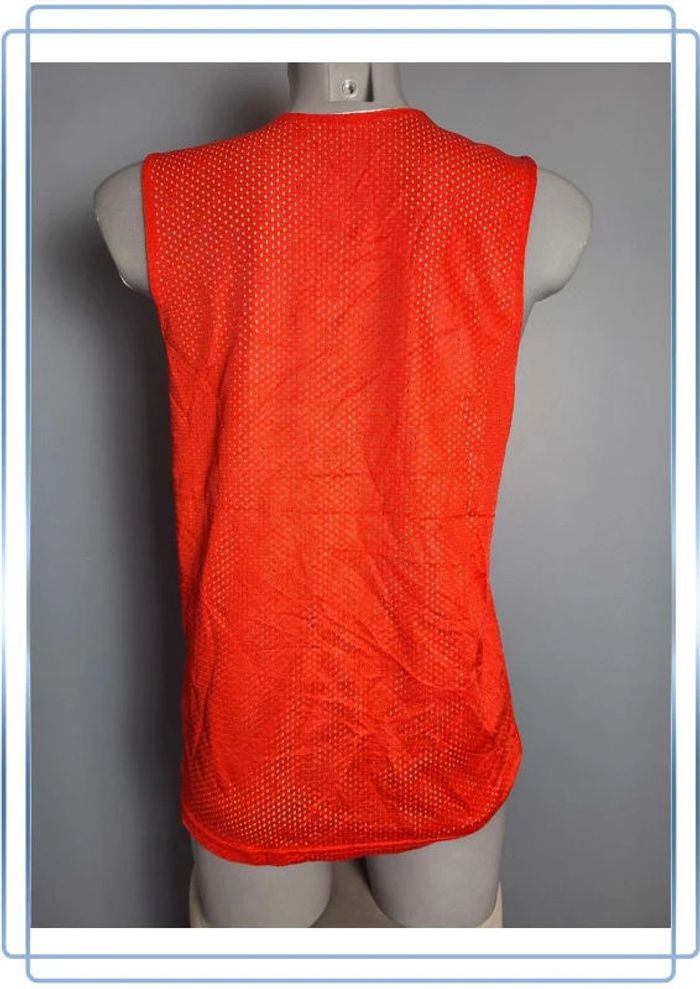 Maillot d entraînement de basket alleson athletic reversible / femme taille S / rouge et blanc - photo numéro 5