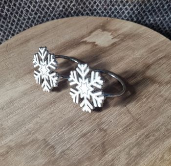 Lot anneaux pour serviette ou torchon