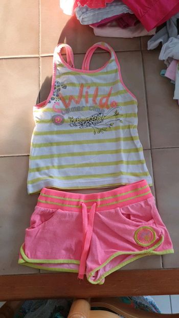 Debardeur et short orchestra 3 ans