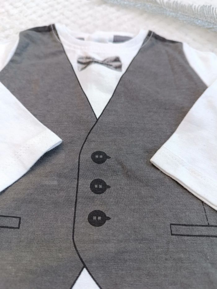 🔸T-shirt manches longues Babibou 3 mois🔸 - photo numéro 2