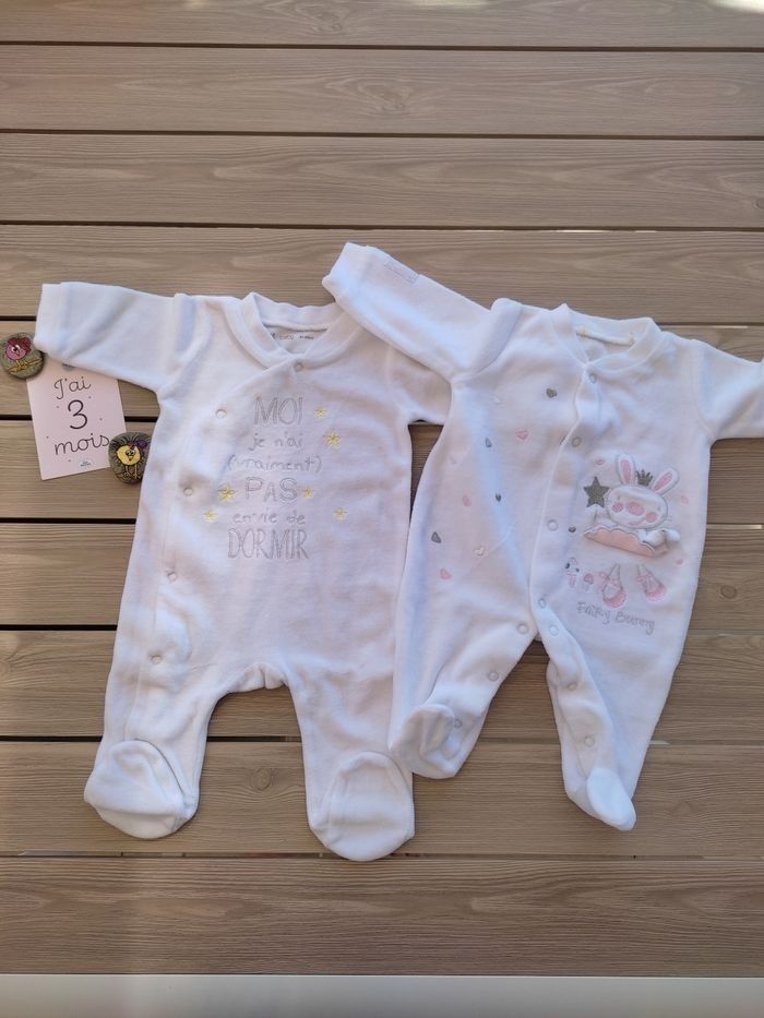Lot de 2 pyjamas - photo numéro 2
