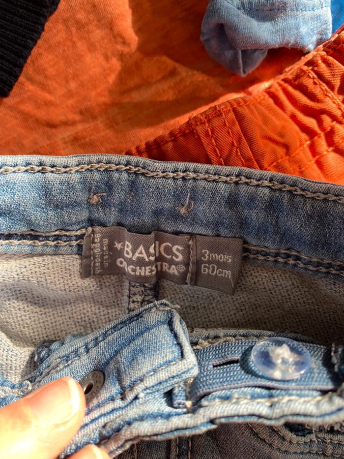 Lot orchestra 3 mois neuf shorts gilet t shirts - photo numéro 6