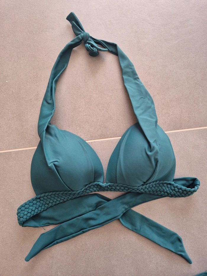 Maillot de bain 2 pièces pimkie vert - photo numéro 2