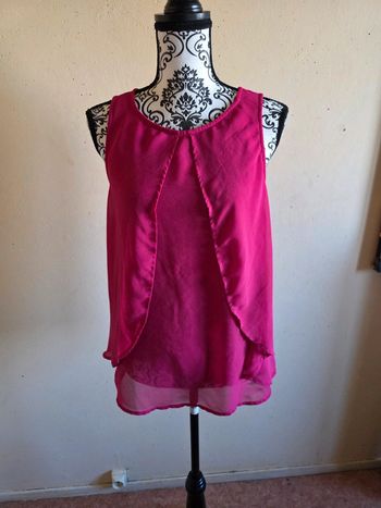 Jolie débardeur fushia femme T : 36