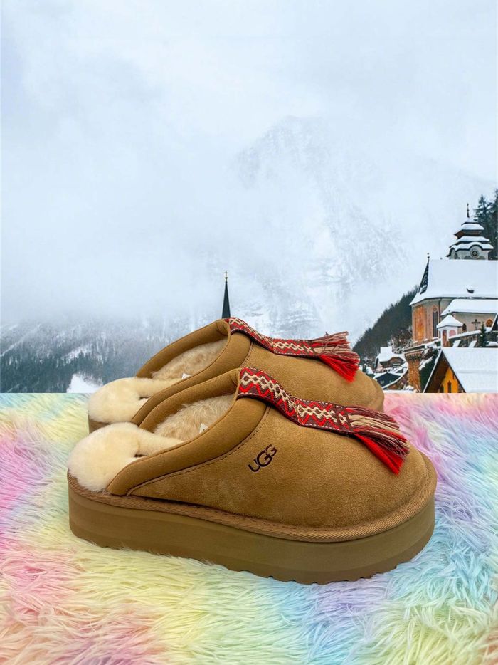 Pantoufles d'hiver UGG Tazzle, couleur châtaigne, pointure 37 - photo numéro 3