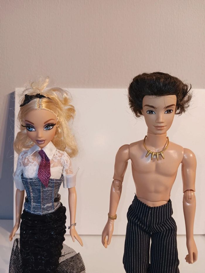 Poupée mattel barbie My Scene: Night on the Town Barbie and River - photo numéro 2