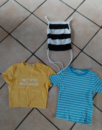 Lot tee shirt femme