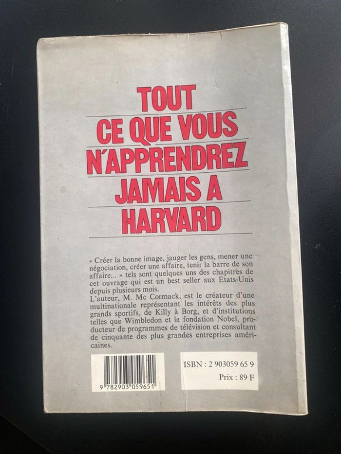 Livre Mark h Mccormack - photo numéro 2