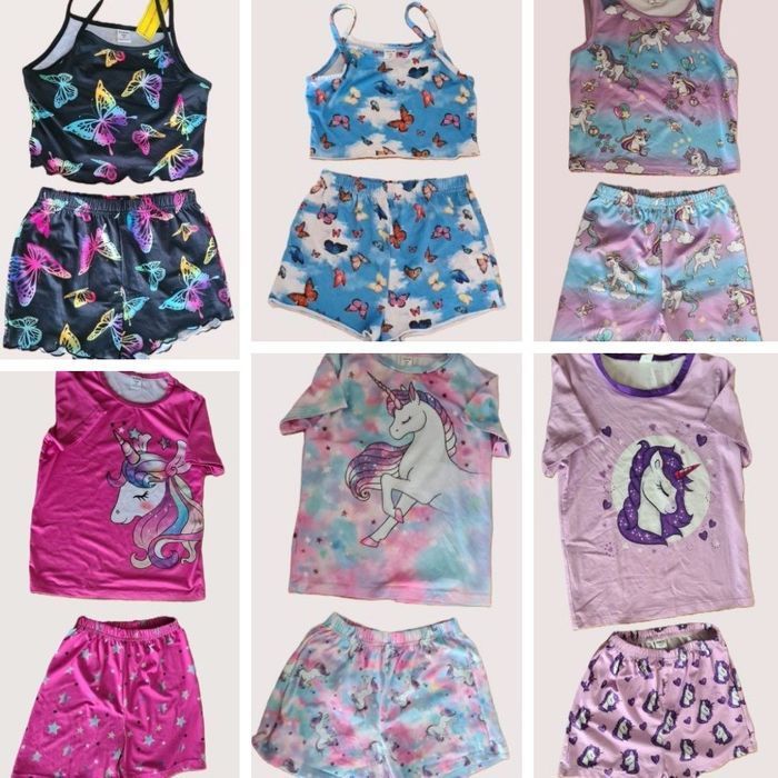 Lot de 6 ensembles été pour fille 6 ans - photo numéro 1