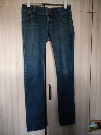Jean bleu brut basic Denim t 38 Mim