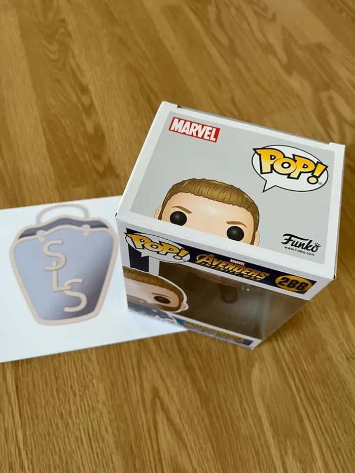 Funko Pop Marvel Avengers Infinity War Captain America - photo numéro 5