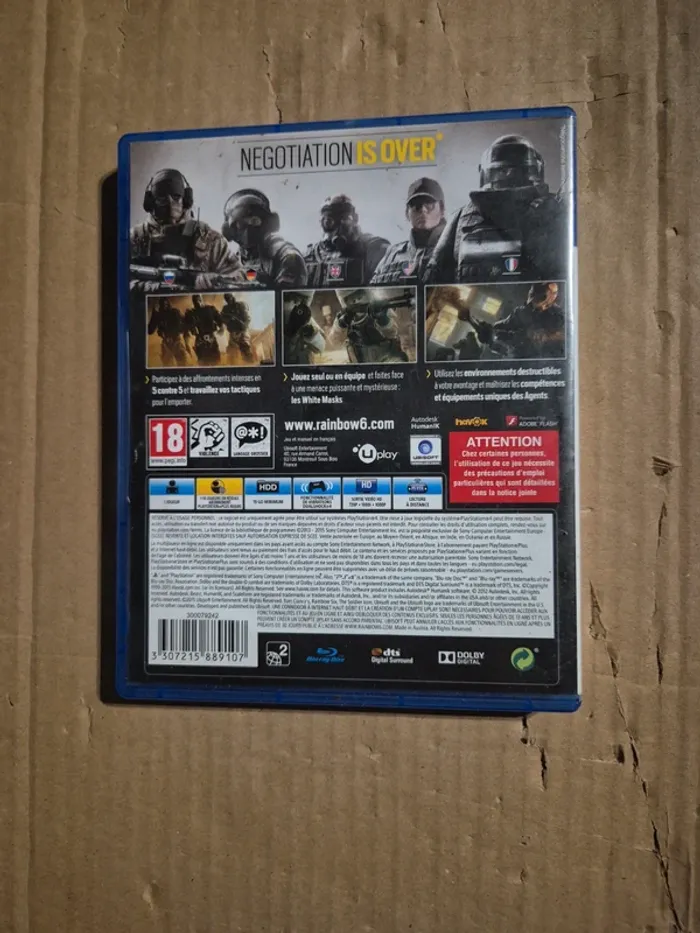 Tom Clancy's Rainbow Six Siege pour PS4 - photo numéro 2
