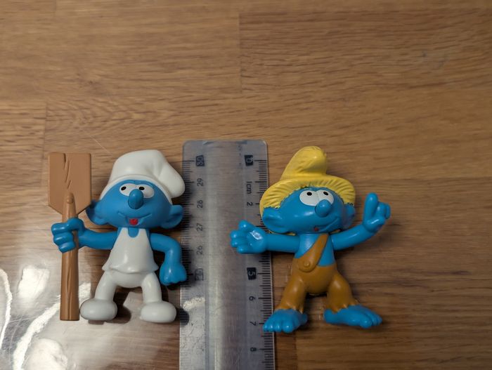 Lot de 6 figurines Schtroumpfs McDonald's - photo numéro 8