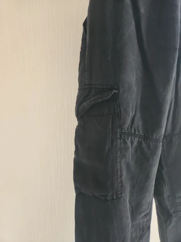 Pantalon cargo en Lyocell IKKS 34 / 36 - photo numéro 12
