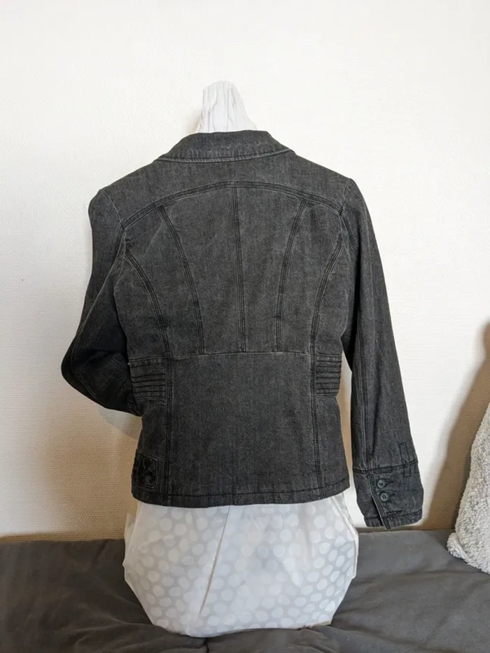 Veste Salt & Pepper sortie de collection - grise effet jean. - photo numéro 3