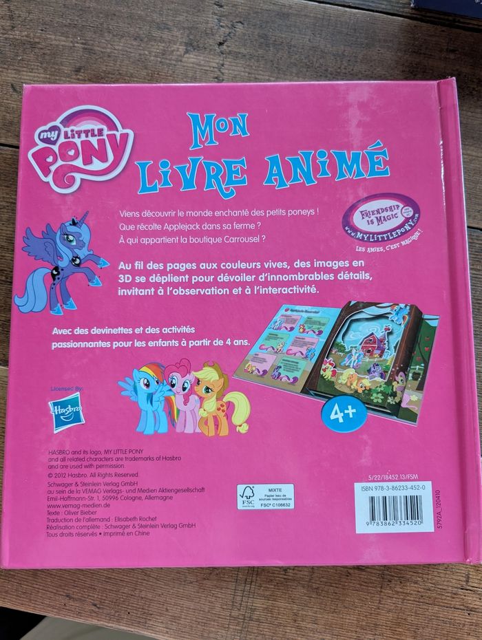Livre animé My Little Pony - photo numéro 2