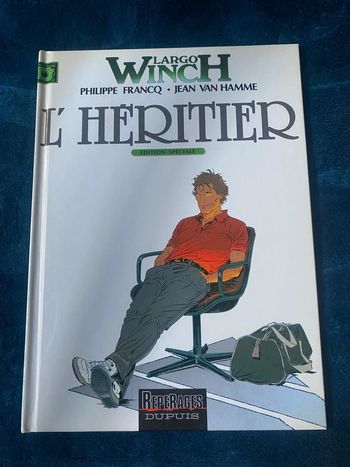 BD Largo Winch L'Héritier