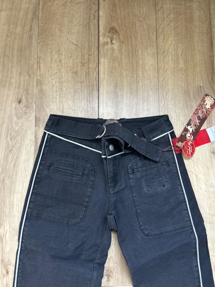 Jean School Rag Gris foncé Palm twill stretch W27 - photo numéro 2