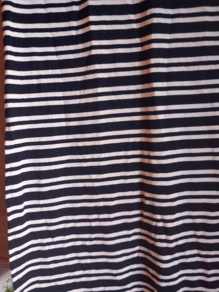 Jupe longue à rayures taille S C&A