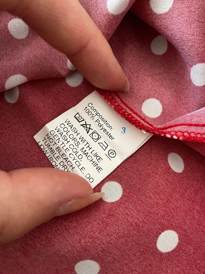 Blouse à pois / Taille M - photo numéro 7