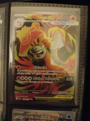 Carte pokemon MEG " Mega-camerupt ex" 156/132