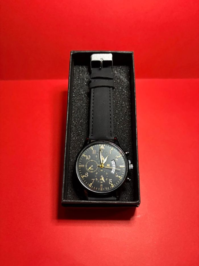 Montre À Quartz Classique Pour Homme avec date, bracelet personnalisable - photo numéro 7