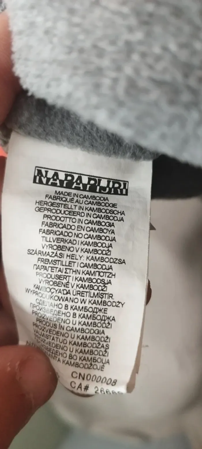 Manteau coupe vent napapijri - photo numéro 7