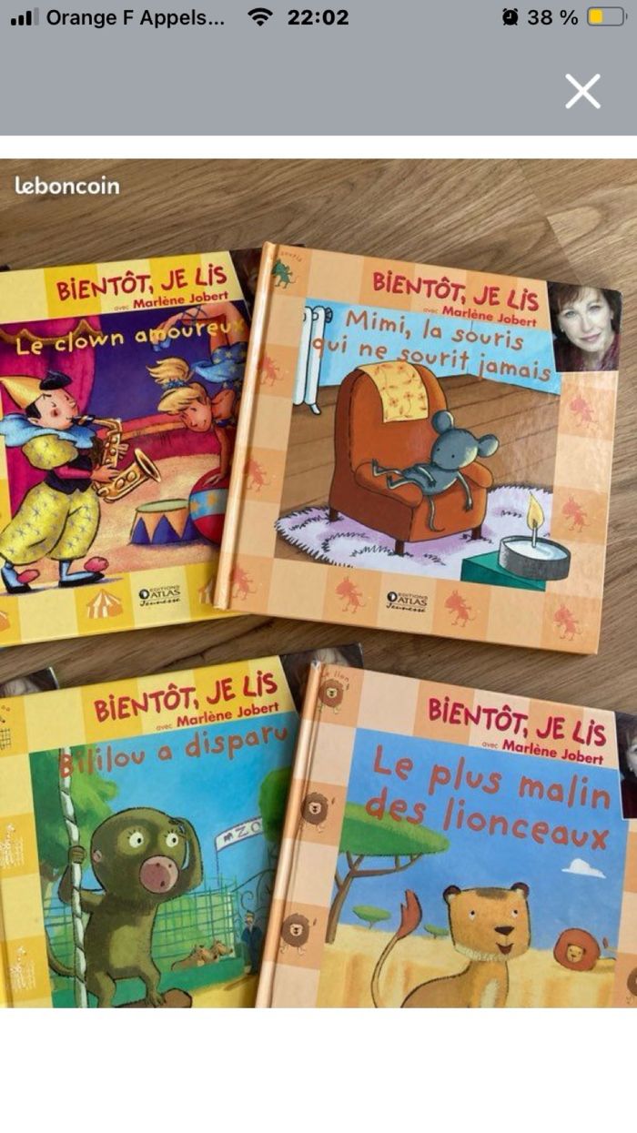 Lot 14 Livres bientôt je lis avec Marlène Joubert - photo numéro 3