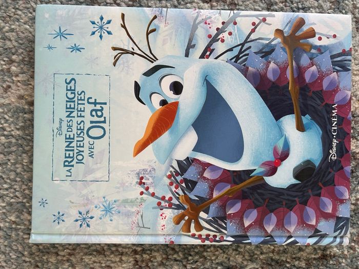 Livre Olaf joyeuses fêtes