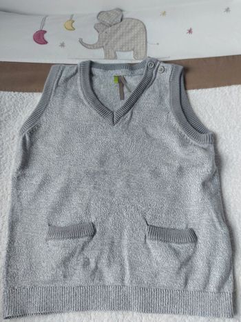 Pull sans manche 23 mois