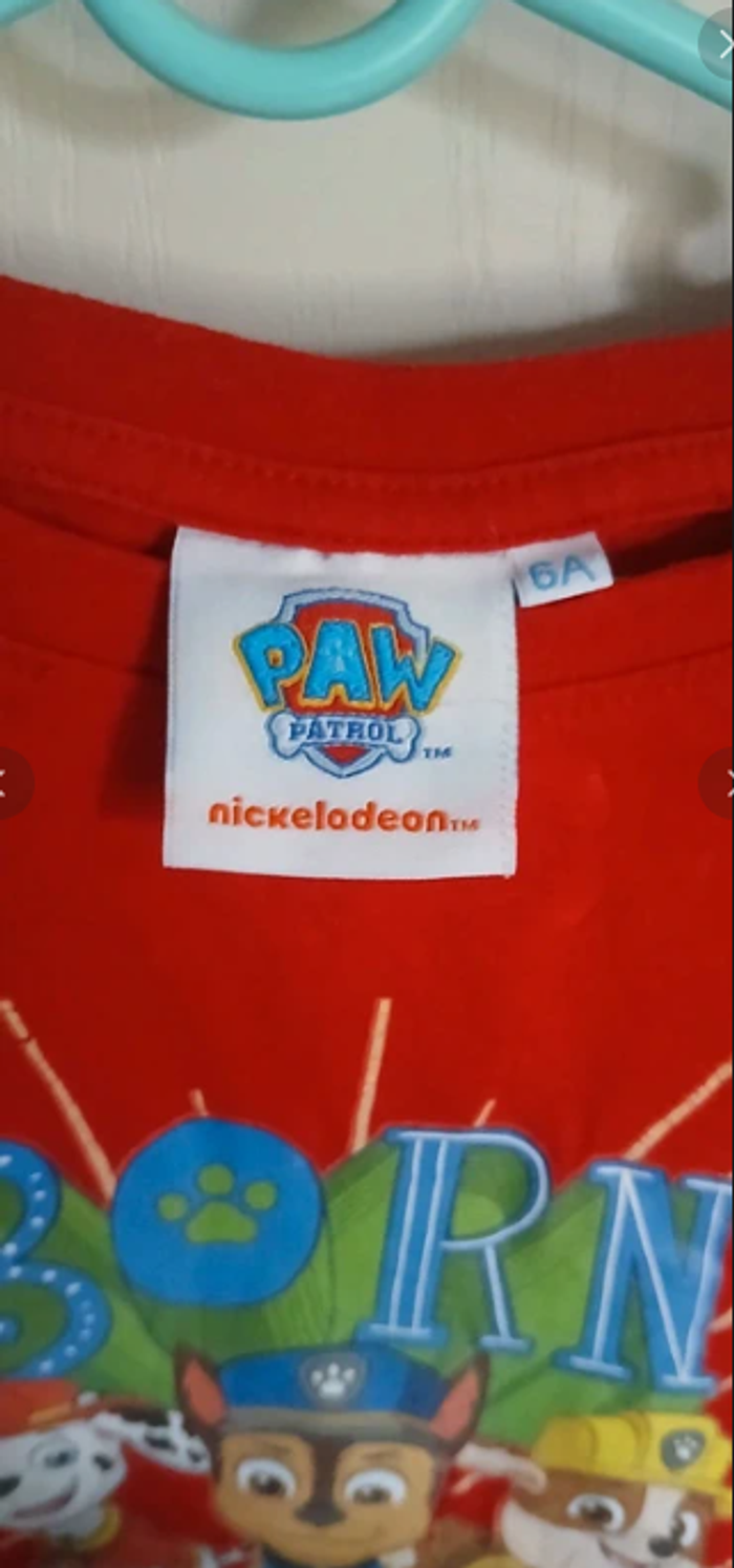 T-shirt la Pat Patrouille 6 ans - photo numéro 3